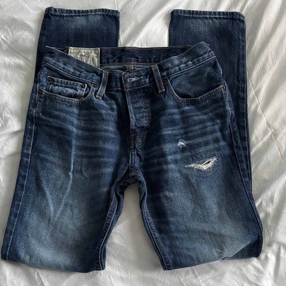 Hollister Men's Blue Jeans 30/32